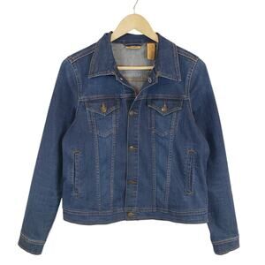 Wrangler Women's Trucker Denim Jean Jacket Size Medium